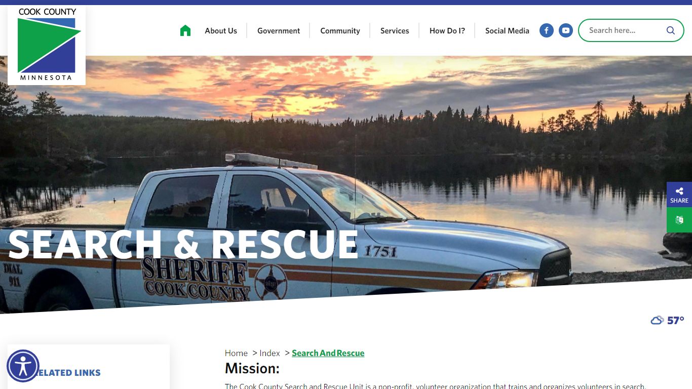 Search & Rescue - Cook County, Minnesota